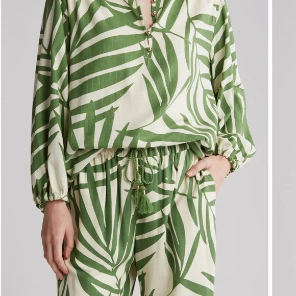 Gemma + Jane palm print pants and top - Picture 9 of 9